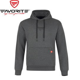 Реглан Favorite Black Logo Dark Grey Melange